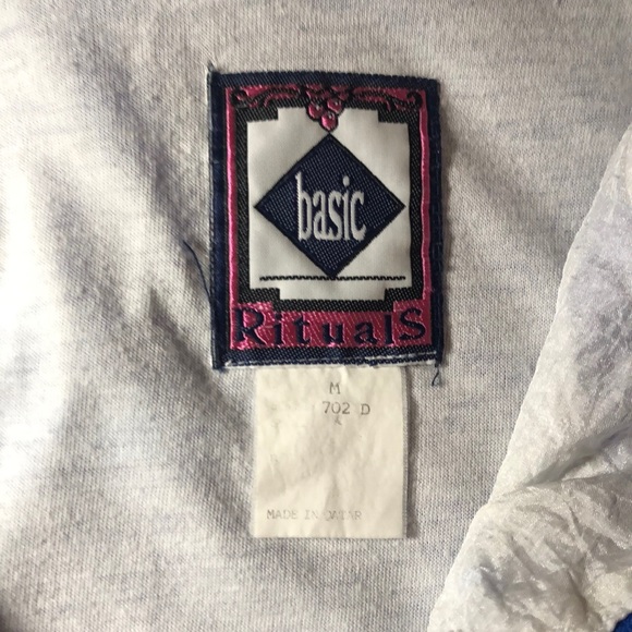 Vintage Windbreaker Basic Rituals women’s size M - Picture 5 of 8